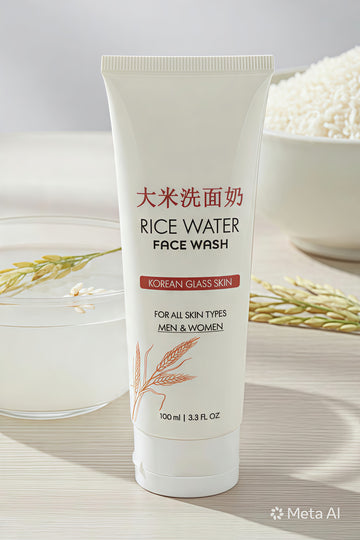 Rice Water Face Wash-For Men & Women