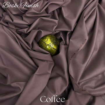 BOSKY | Wash & Wear | PREMIUM FABRIC  -  COFFEE
