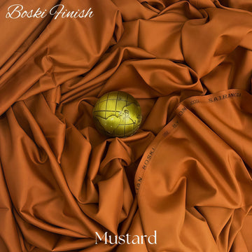 BOSKY | Wash & Wear | PREMIUM FABRIC  -  MUSTARD