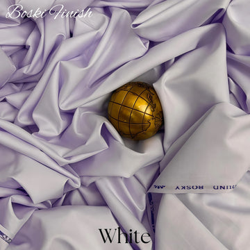 BOSKY | Wash & Wear | PREMIUM FABRIC  - WHITE