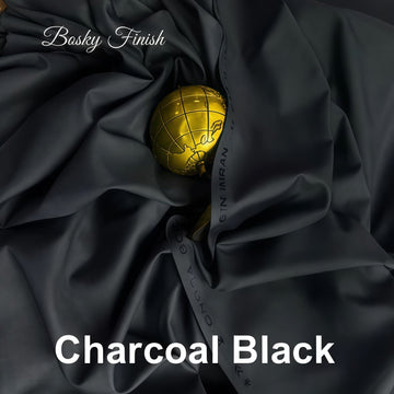 BOSKY | Wash & Wear | PREMIUM FABRIC  -  CHARCOAL BLACK