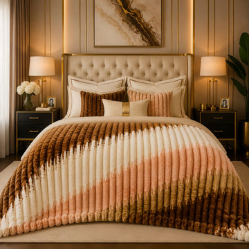 Luxury Puffy Ac blanket ( DZN 7719 )