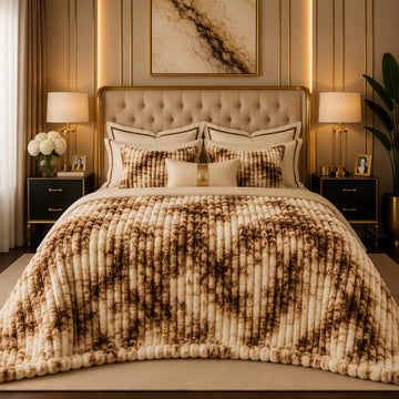 Luxury Puffy Ac blanket ( DZN 7729 )