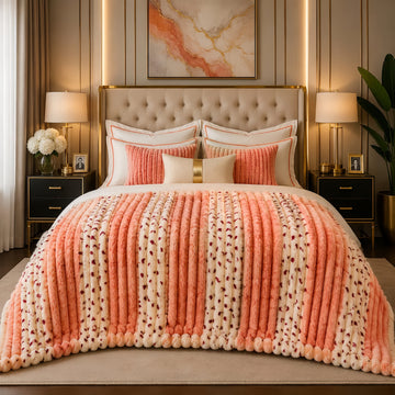 Luxury Puffy Ac blanket ( DZN 7717 )
