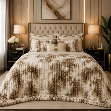 Luxury Puffy Ac blanket ( DZN 7725 )