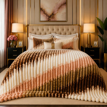 Luxury Puffy Ac blanket ( DZN 7728 )