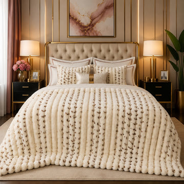Luxury Puffy Ac blanket ( DZN 7713 )
