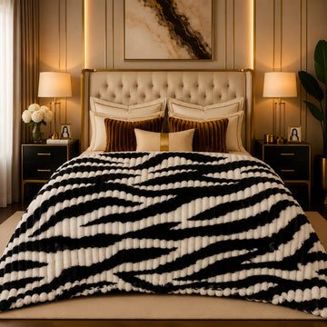 Luxury Puffy Ac blanket ( DZN 7710 )