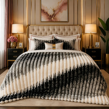 Luxury Puffy Ac blanket ( DZN 7722 )