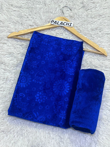 KOREAN VELVET 2PC KV-04 ( Blue )