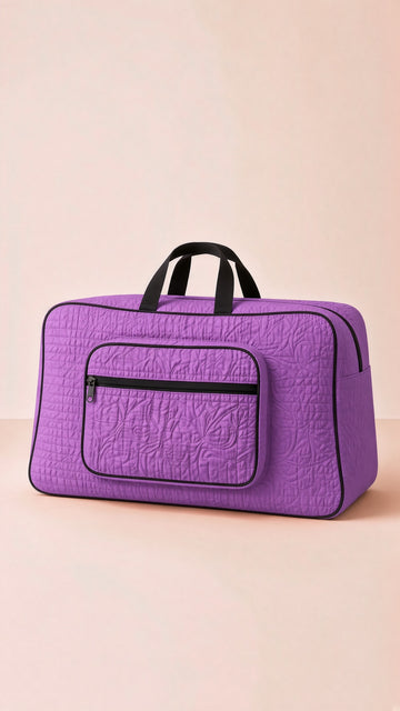 Signature Carry Ease Quilted Bag - Storage & Travelling Bag [Purple]