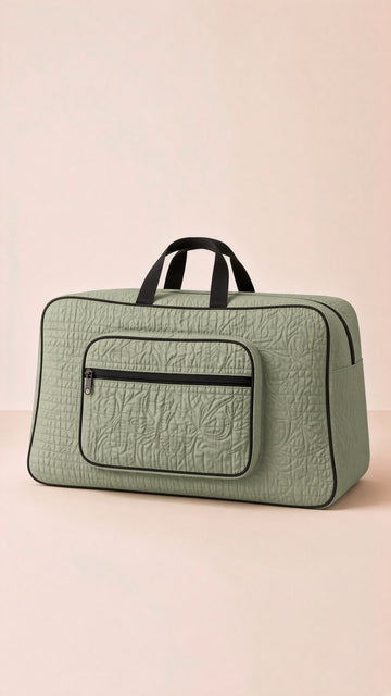 Signature Carry Ease Quilted Bag - Storage & Travelling Bag [Olive Green]